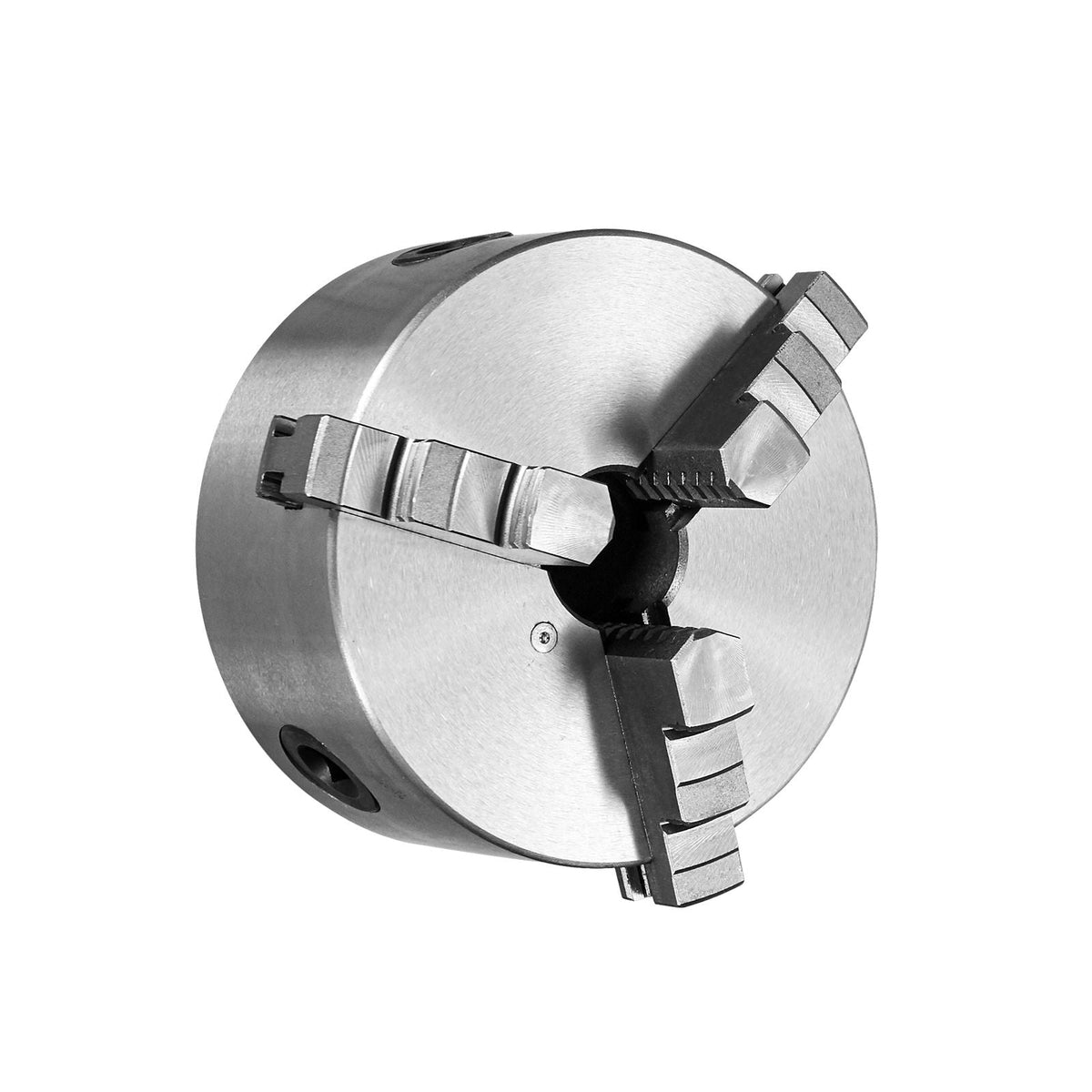 3-Jaw Lathe Chuck, 6'', Self-Centering Lathe Chuck, 0.14- 6.3 in/3.5-160 mm Clamping Range with T-key Fixing Screws Reversible Jaws, for Lathe 3D Printer Machining Center Milling Drilling Machin