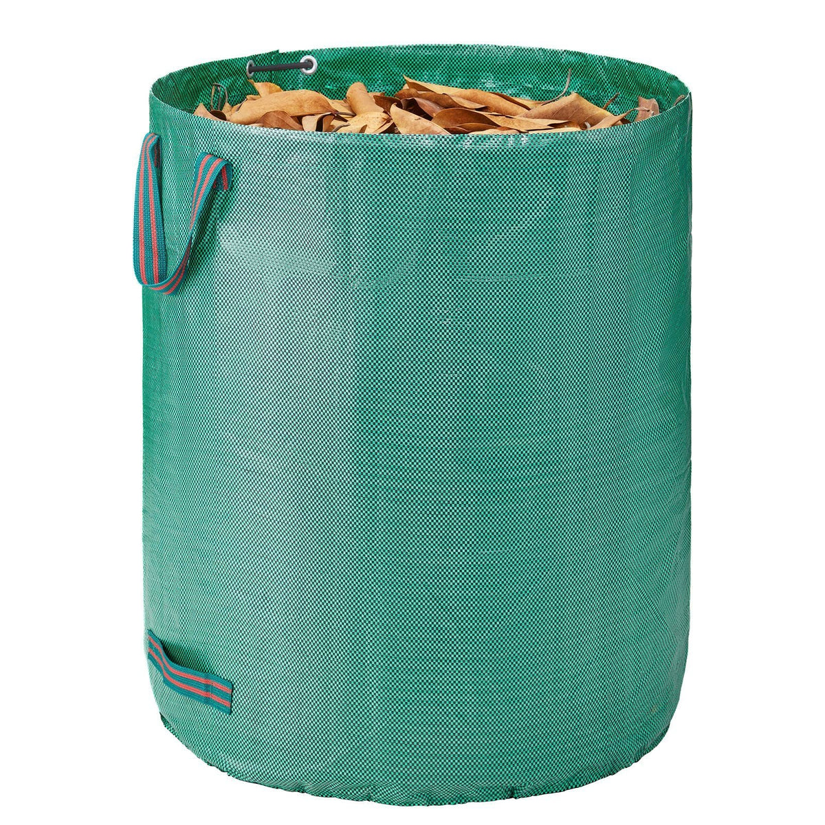 3-Pack 72 Gallon Reusable Yard Waste Bag, Large Lawn Garden Bags, Heavy Duty Collapsible Garden Leaf Trash Container, Stand-Up Grass Clipping Bin, with Reinforcement Ring and Handles, 26.4x30 in