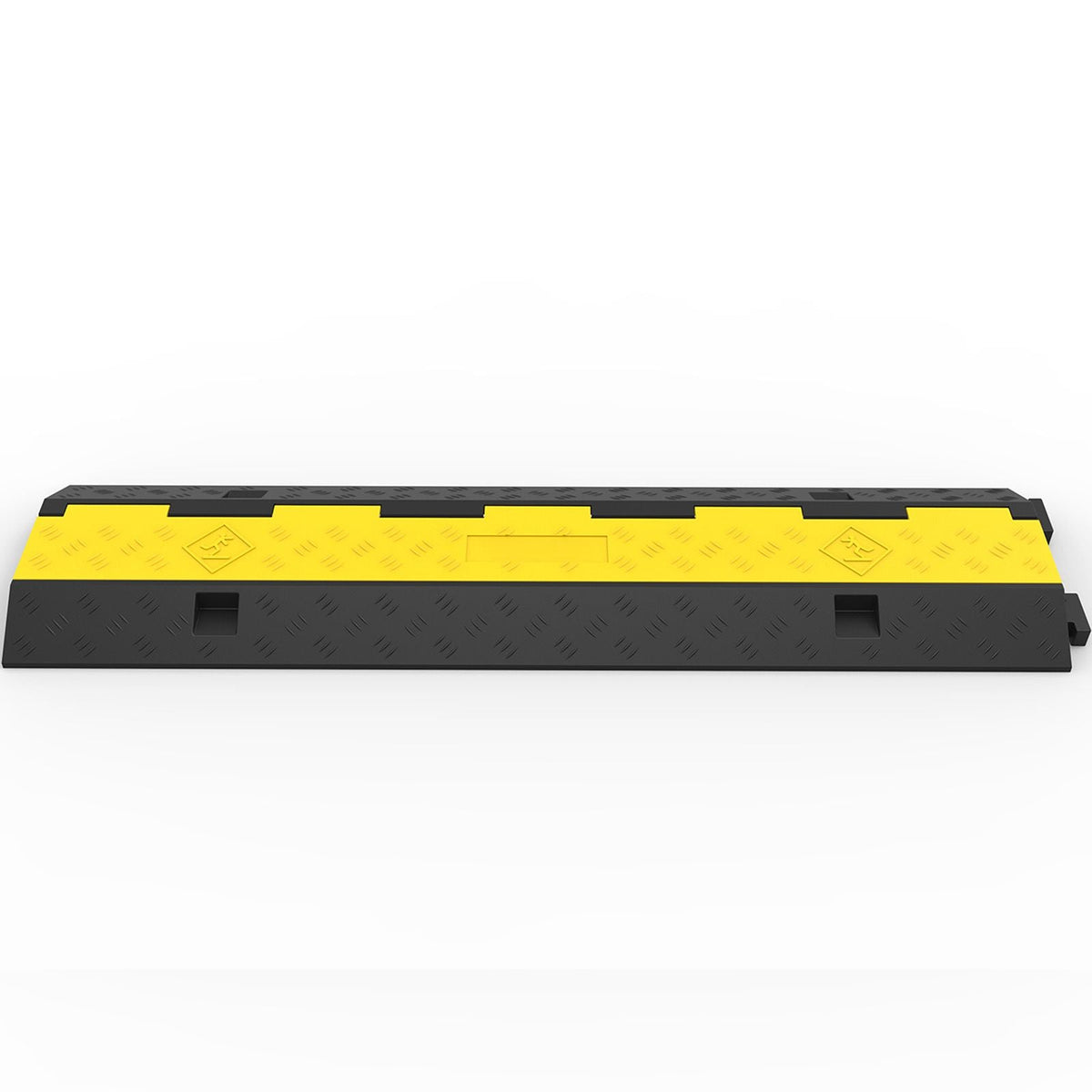 3 Pcs 2-Cable Rubber Electrical Wire Cover Cord Protector Ramp 11000 lbs