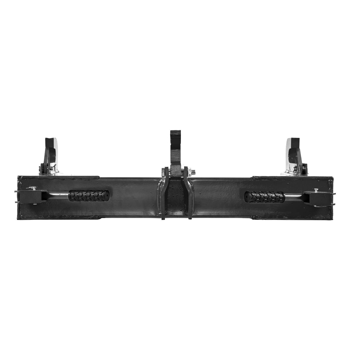 3-Point Quick Hitch with 2 in Receiver, 3000 Lbs Lift Capacity, 3-Pt Hitch with 5 Level Adjustable Bolt, Adaptation to Category 1 & 2 Tractor, Heavy Duty 3 Point Attachments, Black