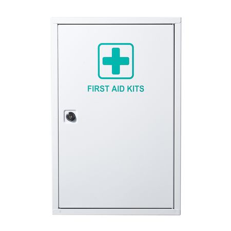 3-Shelf First Aid Cabinet, 1000 Pieces, Large Capacity First Aid Kit, Wall Mounted Medicine Cabinet, OSHA & ANSI 2015 (Class A), Industrial Emergency Metal Med Box, for Business and Worksite