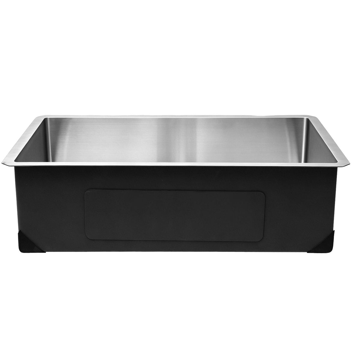 30-inch Kitchen Undermount Single Bowl Sinks, Stainless Steel Drop-In Farmhouse Basin with Accessories, Household Dishwasher Sinks for RV, Prep Kitchen, Laundry Room, Bar