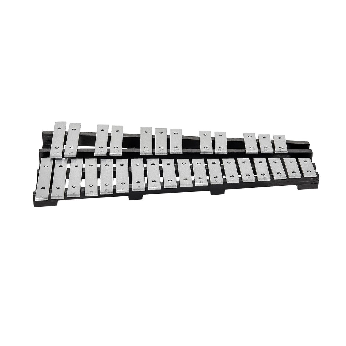 30 Note Glockenspiel Xylophone Bell Kit, Percussion Instrument with Mallets, Drum Sticks and Carrying Bag, Professional Glockenspiel Xylophone Percussion Instrument Set for Students & Adults