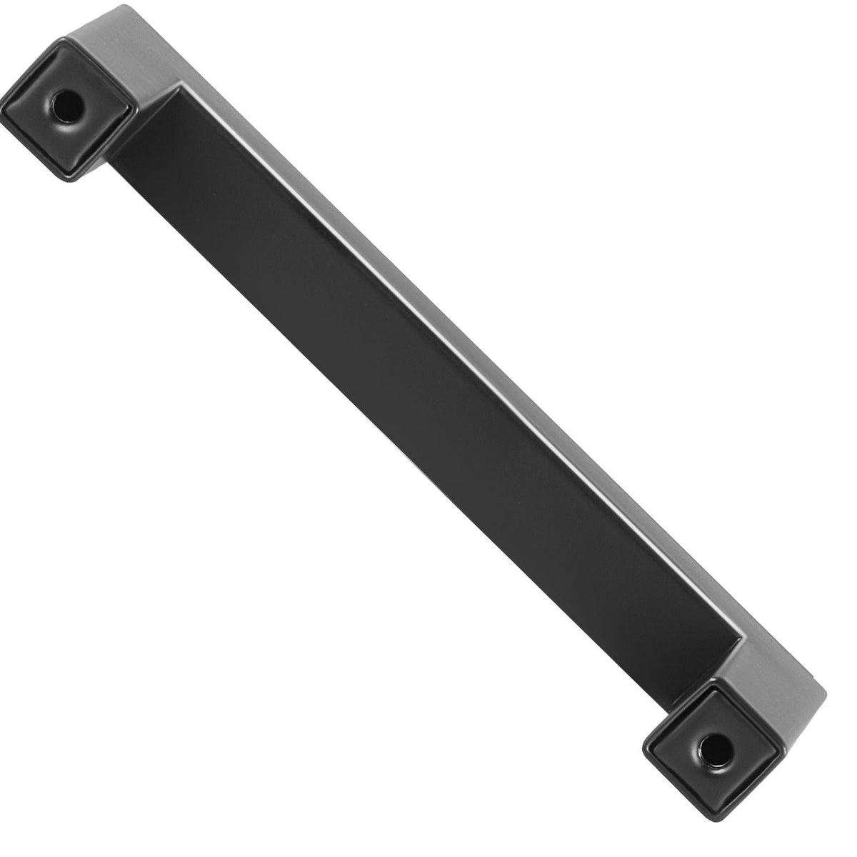 30 Pack Cabinet Pulls, 3.86in / 96mm Center to Center Slim Square Kitchen Cabinet Drawer, Stainless Steel Modern Kitchen Cupboard Door Handles for Kitchen Bathroom Bar Hardware Matte Black