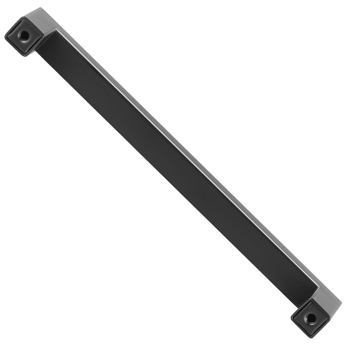 30 Pack Cabinet Pulls, 5.03in / 128mm Center to Center Slim Square Kitchen Cabinet Drawer, Stainless Steel Modern Kitchen Cupboard Door Handles for Kitchen Bathroom Bar Hardware Matte Black