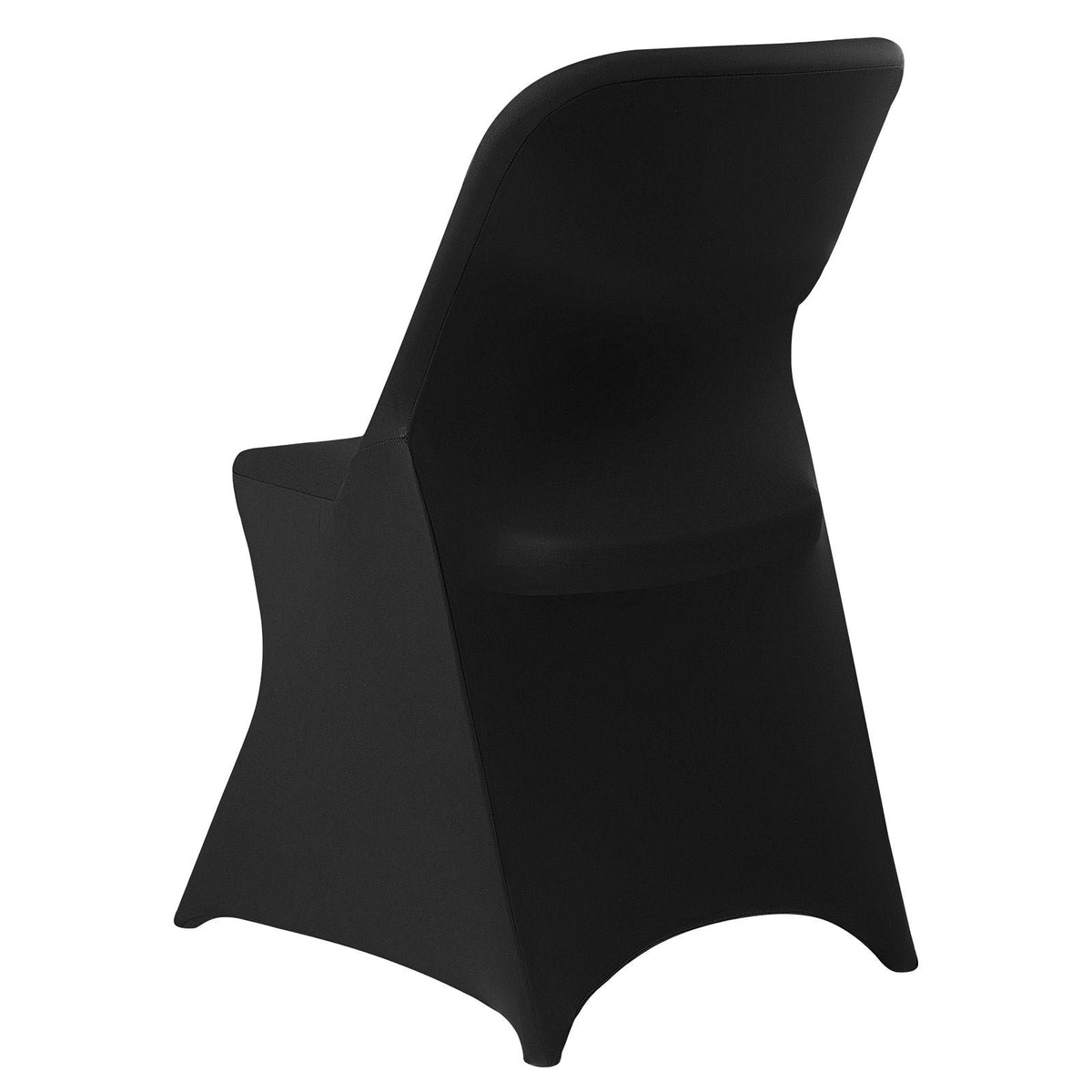 30 Pcs Black Chair Covers, Polyester Spandex Chair Cover, Stretch Slipcovers for Wedding Party Dining Banquet Flat-Front Chair Covers, Fits Chair Measures up to 18.11 x 19.69 x 33.86 inch