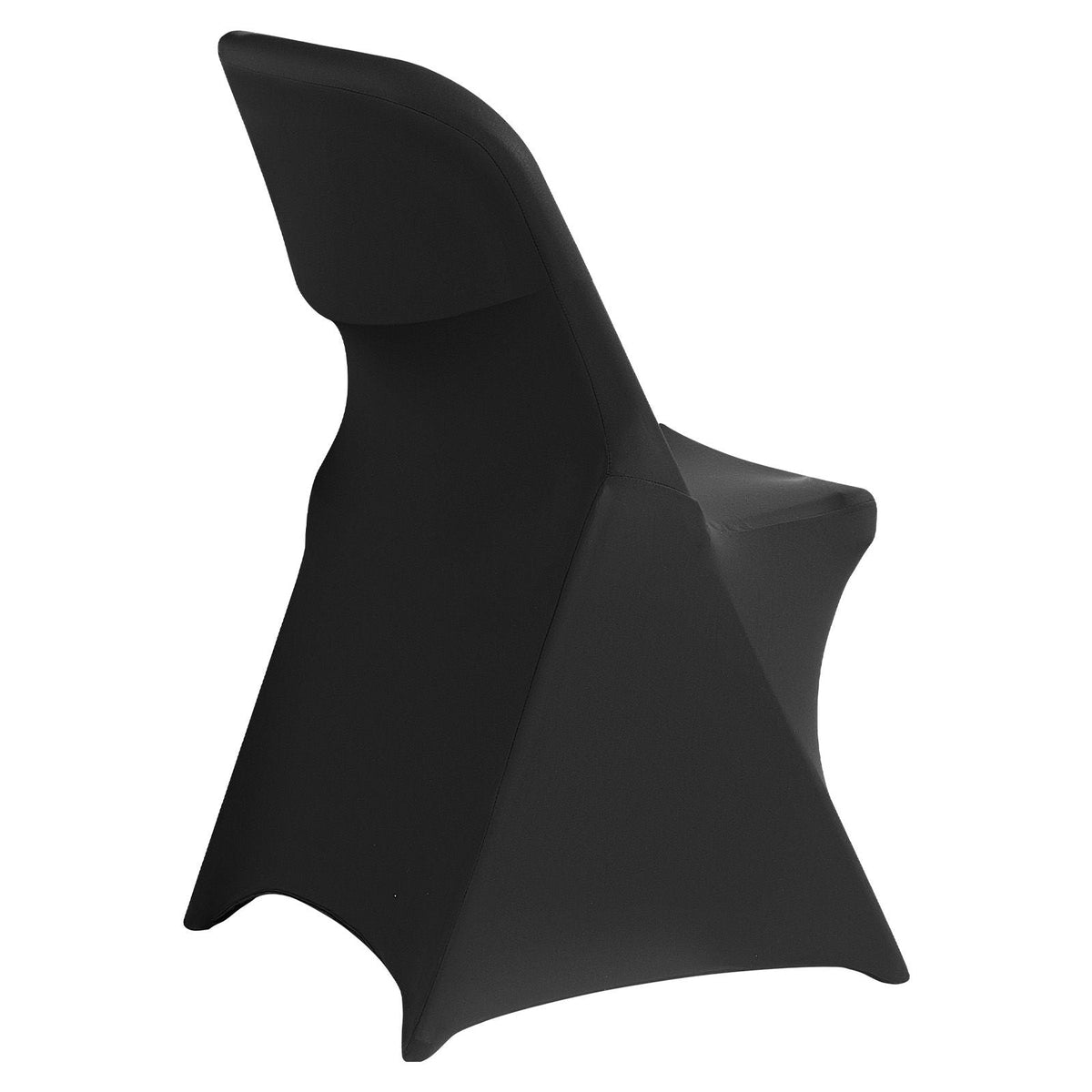 30 Pcs Black Chair Covers, Polyester Spandex Chair Cover, Stretch Slipcovers for Wedding Party Dining Banquet Flat-Front Chair Covers, Fits Chair Measures up to 18.11 x 19.69 x 33.86 inch