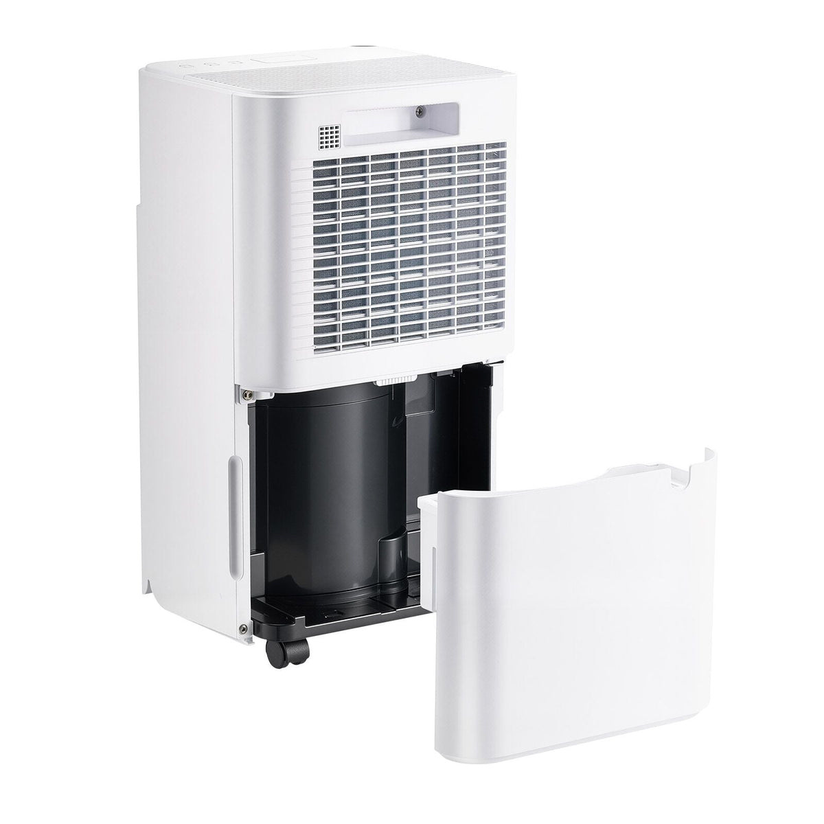 30 Pints Dehumidifier for Home & Basement, Drain Hose for Commercial & Industrial Use, Smart Humidity Control, Low Noise for Large Rooms, Warehouses, Bedrooms & Storage, Large Coverage,White