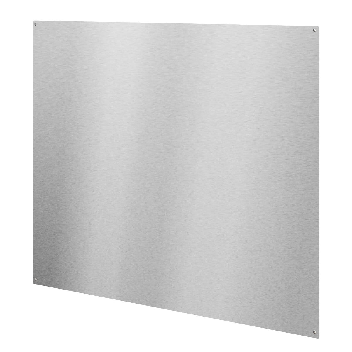 30" x 24" Stainless Steel Backsplash for Stove, Ultra Flat Splatter Guard, Wall Shield Range Hood Backsplash, Easy Clean Kitchen Wall Metal Panel, Pre-Drilled Holes for Easy Installation, Silver