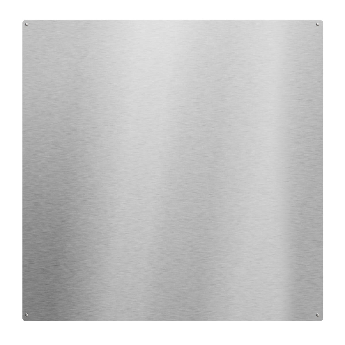 30" x 30" Stainless Steel Backsplash for Stove, Ultra Flat Splatter Guard, Wall Shield Range Hood Backsplash, Easy Clean Kitchen Wall Metal Panel, Pre-Drilled Holes for Easy Installation, Silver