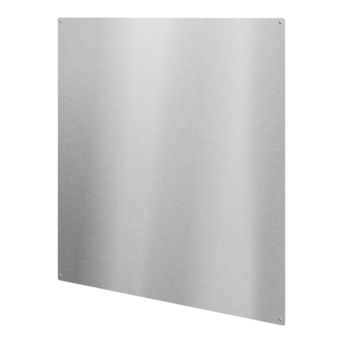 30" x 30" Stainless Steel Backsplash for Stove, Ultra Flat Splatter Guard, Wall Shield Range Hood Backsplash, Easy Clean Kitchen Wall Metal Panel, Pre-Drilled Holes for Easy Installation, Silver