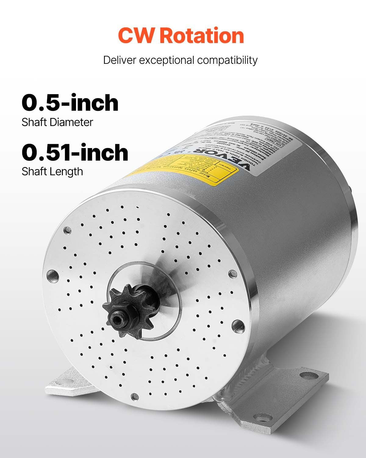 3000W Electric Brushless DC Motor 72V 4900rpm Motor for E-Bike Dirt Bike DIY