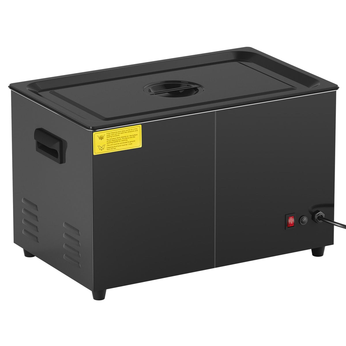 30L Ultrasonic Cleaner, 600W Digital Ultrasonic Cleaning Machine with Upgraded Degassing and Gentle Mode, 40kHz Industrial Ultrasound Cleaner with Timer and Heater for Retainer Jewelry Tools