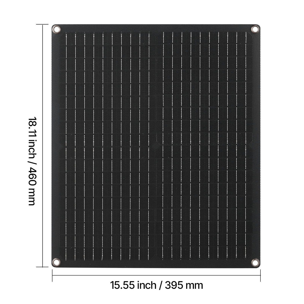 30W 12V Solar Panel Battery Charger, Solar Battery Trickle Charger Maintainer with Built-in Smart Controller & 3 Connection Cables, IP67 Waterproof Portable for RV Car Motorcycle Boat Van Camper
