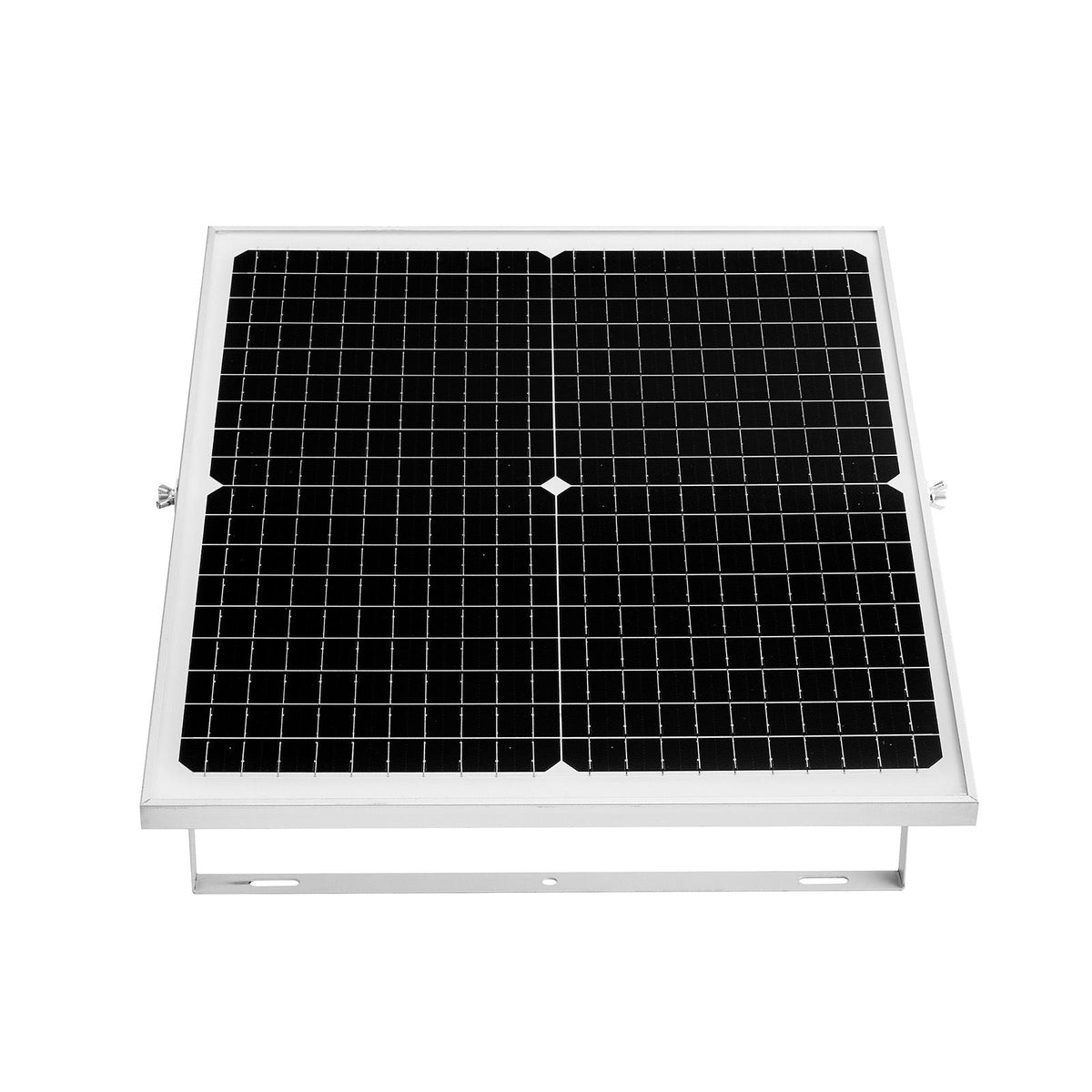 30W 12V Solar Panel Battery Charger, Solar Battery Trickle Charger Maintainer with Intelligent MPPT Controller & Adjustable Mount Bracket, IP67 Waterproof for Car Boat RV Motorcycle Trailer