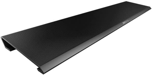 Cherry AC 3.3 Palm Rest, Aluminum Offers Ergonomic Support for The MX Board 3.0 S Keyboard. with Adjustable Feet