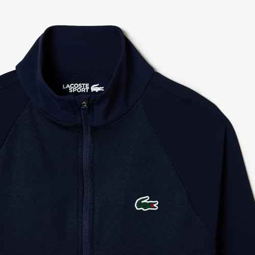 Lacoste Women's Sport Slim Fit Zip-up Golf Layering Jacket
