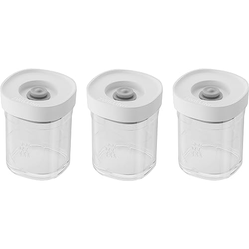 ZWILLING Fresh & Save Cube 3-pc Spice Set, Plastic, Airtight Dry Food Storage Container - style: 3-pc Spice Set