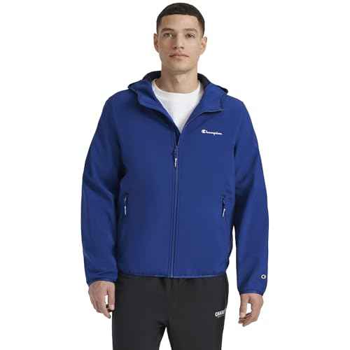 Champion Men's Lightweight Active Soft Shell Jacket With Hood