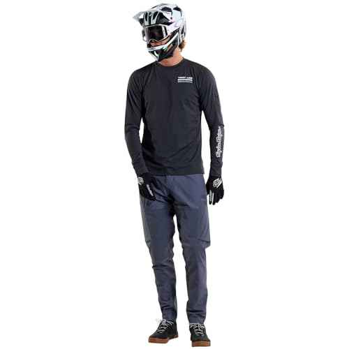 Troy Lee Designs - Ruckus Long Sleeve Ride TEE; Factory Carbon 2X