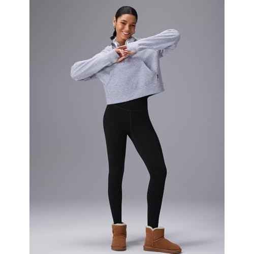 baleaf Freeleaf Broadway High Waisted Leggings with Pockets, 25" Dance Yoga Workout Legging for Women Soft Athletic Pants