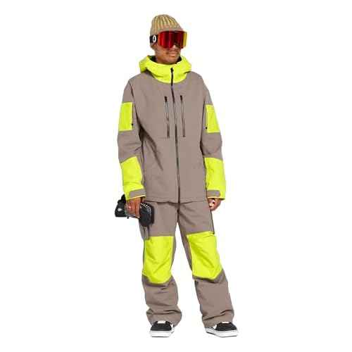 Volcom mens Wfo Insulated Snowboard Ski Baggy Fit Winter Jacket