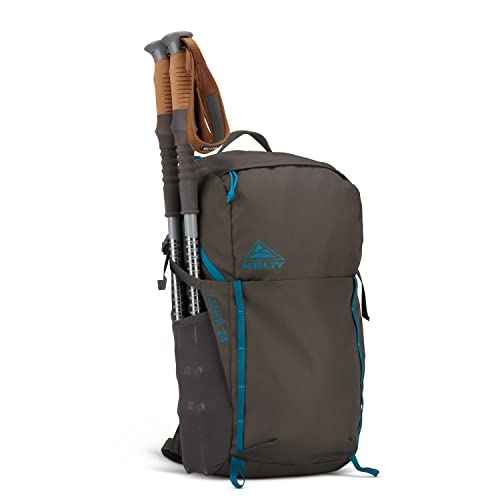 Kelty Asher Day Hiking Pack, 18-85 Liter Capacity, Men¡¯s and Women¡¯s Hiking, Backpacking, Travel Pack, Hydration Compatible, Internal Frame 2023 Model (24L Beluga)