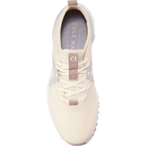 Cole Haan Zerogrand Overtake Golf Water Resistant, Ivory/Harbor Mist/Fawn/Optic White, 5.5-B US