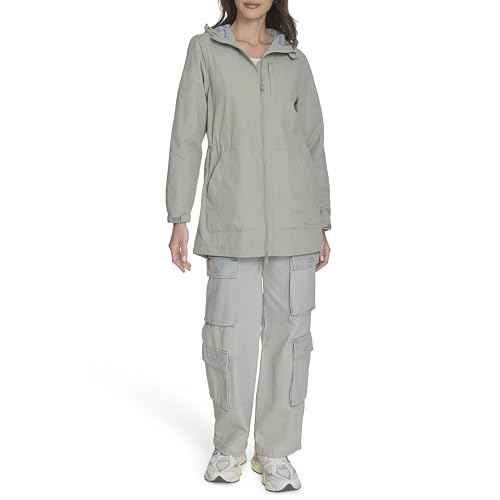 Champion womens Hooded Cinch Waist Rain Jacket