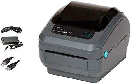 Renewed Zebra GK420D Direct Thermal Label Printer USB Parallel Port With 90 days warranty