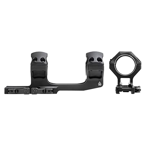 UTG ACCU-SYNC QR 34mm, X-High Pro, 70mm Offset Scope Mount, Black