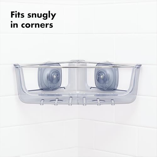 OXO Good Grips Stronghold Suction Corner Basket - style: Suction Corner Basket