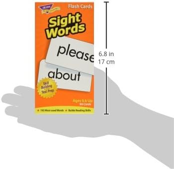 TREND ENTERPRISES, INC. Sight Words Skill Drill Flash Cards, 3 x 6 in (T-53003)
