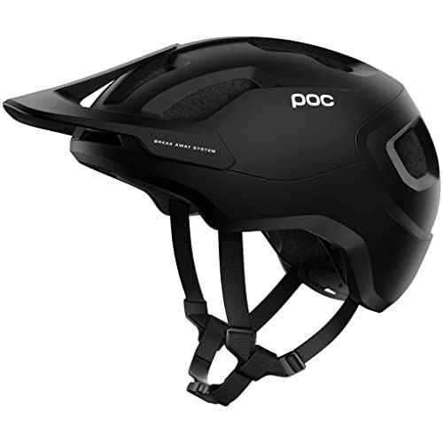 POC, Axion Spin Mountain Bike Helmet for Trail and Enduro, X-Small/Small, Uranium Black Matte