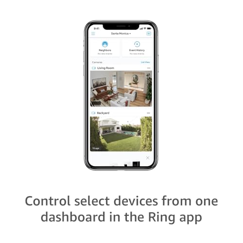 Ring Alarm Motion Detector | Pet-Friendly Security with Adjustable Settings | 90° Coverage & 25ft Range | Easy Installation | Base Station Required