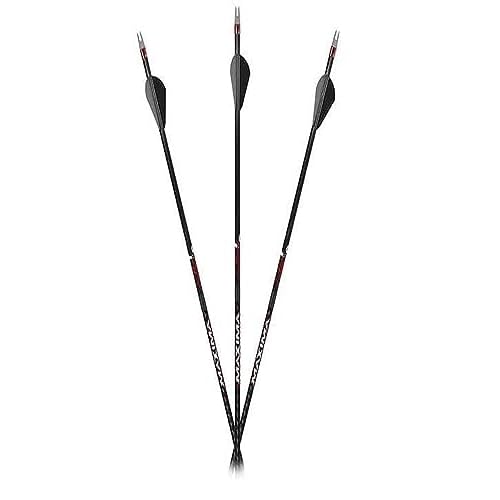 Carbon Express Maxima Sable RZ Hunting Arrow (6-Pack) - TriSpine Technology, 360-Degree Spine Consistency, 10+% Increased Accuracy