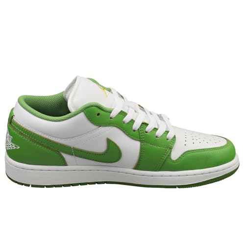 Jordan Men's 1 Low SE White/Chlorophyll-Lightening (HF4823 100) - 9