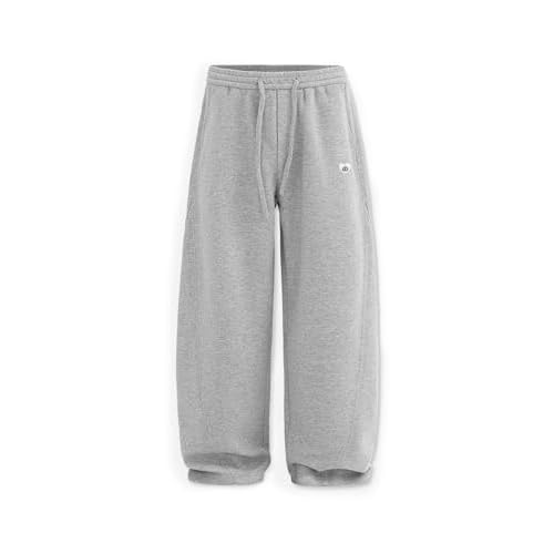 Aelfric Eden Mens Wide Leg Sweatpants Solid Arc Sweat Pants Open Bottom Casual Athletic Lounge Pants with Pockets