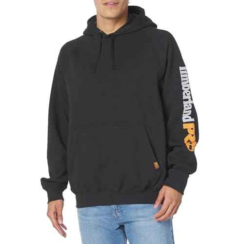 Timberland PRO Men's Hood Honcho Sport Pullover Hooded Sweatshirt, Black, Extra Large