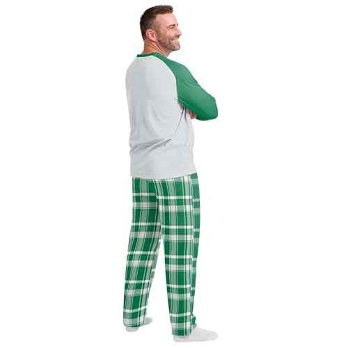 FOCO Philadelphia Eagles Men's Retro Throwback Pajama Shirt and Pants Lounge Set