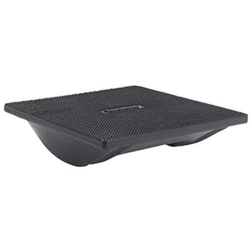THERABAND Rocker Board Stability and Balance Trainer, Lateral Wobble Board, Core Strength Balance Board for Adults, Physical Therapy, Agility Training, Compact Non-Slip Design