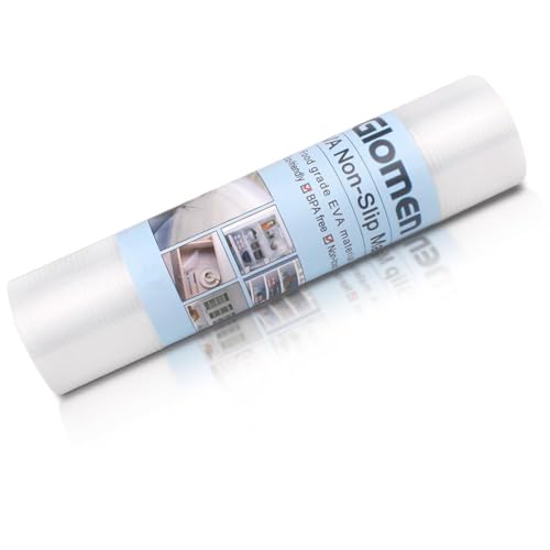 Shelf Liner, Non-Slip Cabinet Liner, Washable Oil-Proof for Kitchen Cabinet, Shelves, Refrigerator, Storage, Desks, 24 Inches x 10 FT, Non Adhesive Drawers Liner (24 Inches x 10 FT, Thickened)… - size: 24"W x 120"L
