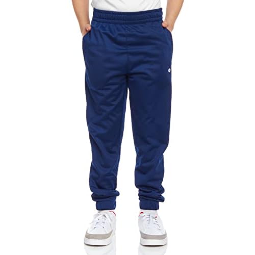RBX Boys Sweatpants - 4 Pack Active Performance Tricot Boys Joggers with Elastic Waistband - Athletic Pants for Kids (4-20)