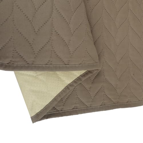 Waterproof No-slip Sofa Couch Remote Control Holder Chair Armrest Caddy Pocket Organizer Storage Bag for Cellphone Tablet Notepad Book Magazines DVD Eyewears Drinker Snacks Holder Pouch (Khaki) - color: Khaki