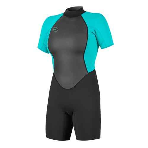 O'Neill Women's Reactor-2 2mm Back Zip Short Sleeve Spring Wetsuit