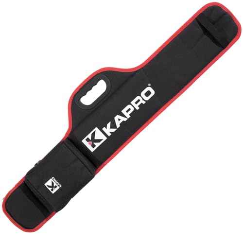 Kapro - CASE-48 Carrying Case - Storage Bag for Levels - Durable Nylon Carry Case - With Plastic Handle and Zippered Accessory Pouch - Fits 48 Inch Levels