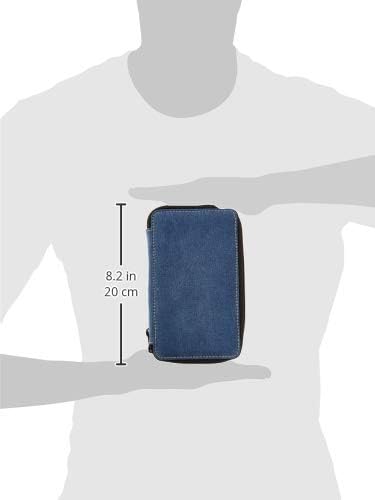 Speedball Art Products 254480 48 Pencil Storage Canvas Pencil Case, Denim