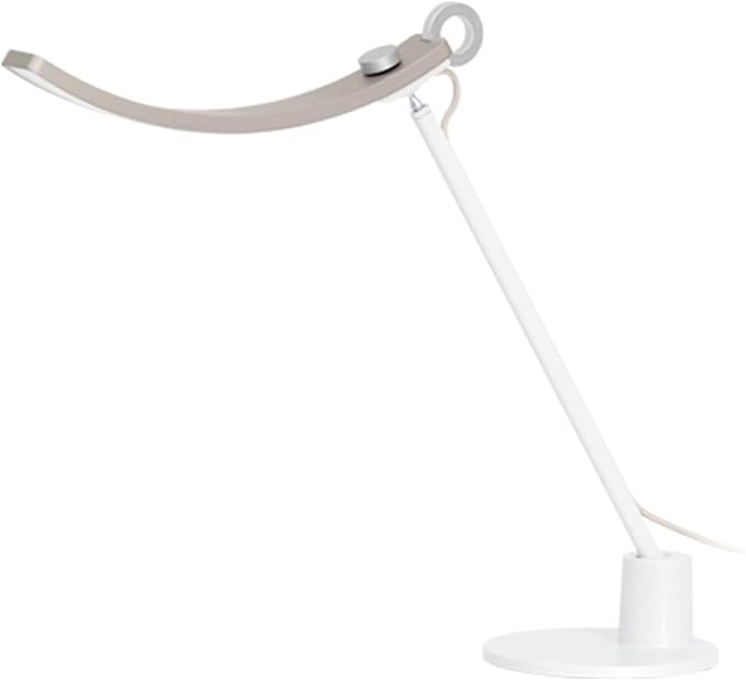 BenQ Genie e-Reading Desk Lamp - Bright Lighting for Small Workspace, Dimmable with 13 Color Modes, Auto-dimming, Eye-Caring Lamp for Home Office, Reading, Study, Craft, Matte Gold