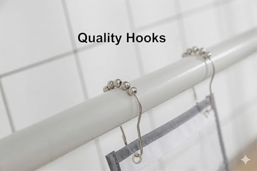 ALYER Hanging Storage Shower Caddy Organizer,Mesh Pockets for Bathroom,Closet,Pantry (White) - color: White