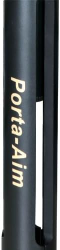 Vanguard Porta Aim Gun Rest. Compact and Portable Bench Rest. Quick Height Adjustment. Anti-Vibration Bag Rotates 360 Degrees , Black